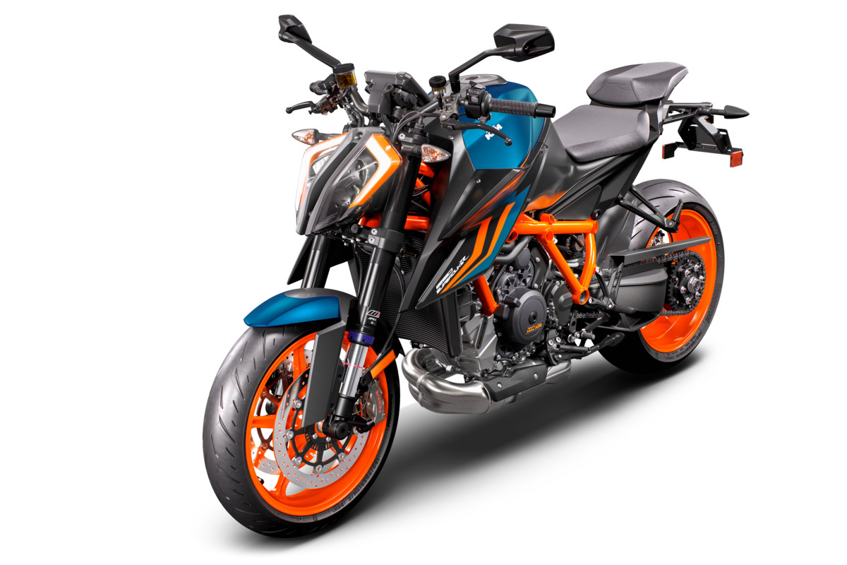 A view of the all-new 2022 KTM Super Duke R EVO