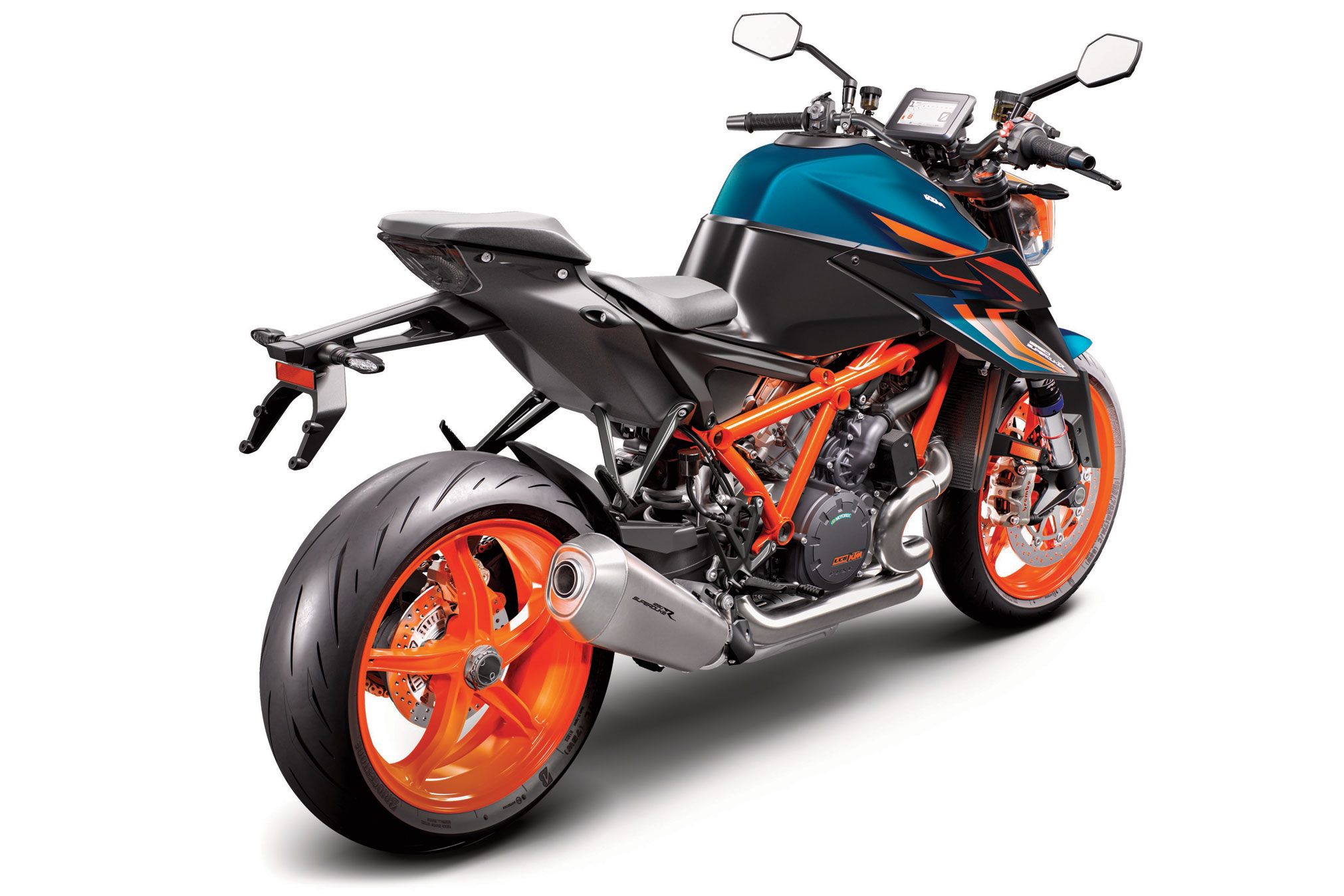 A view of the all-new 2022 KTM Super Duke R EVO