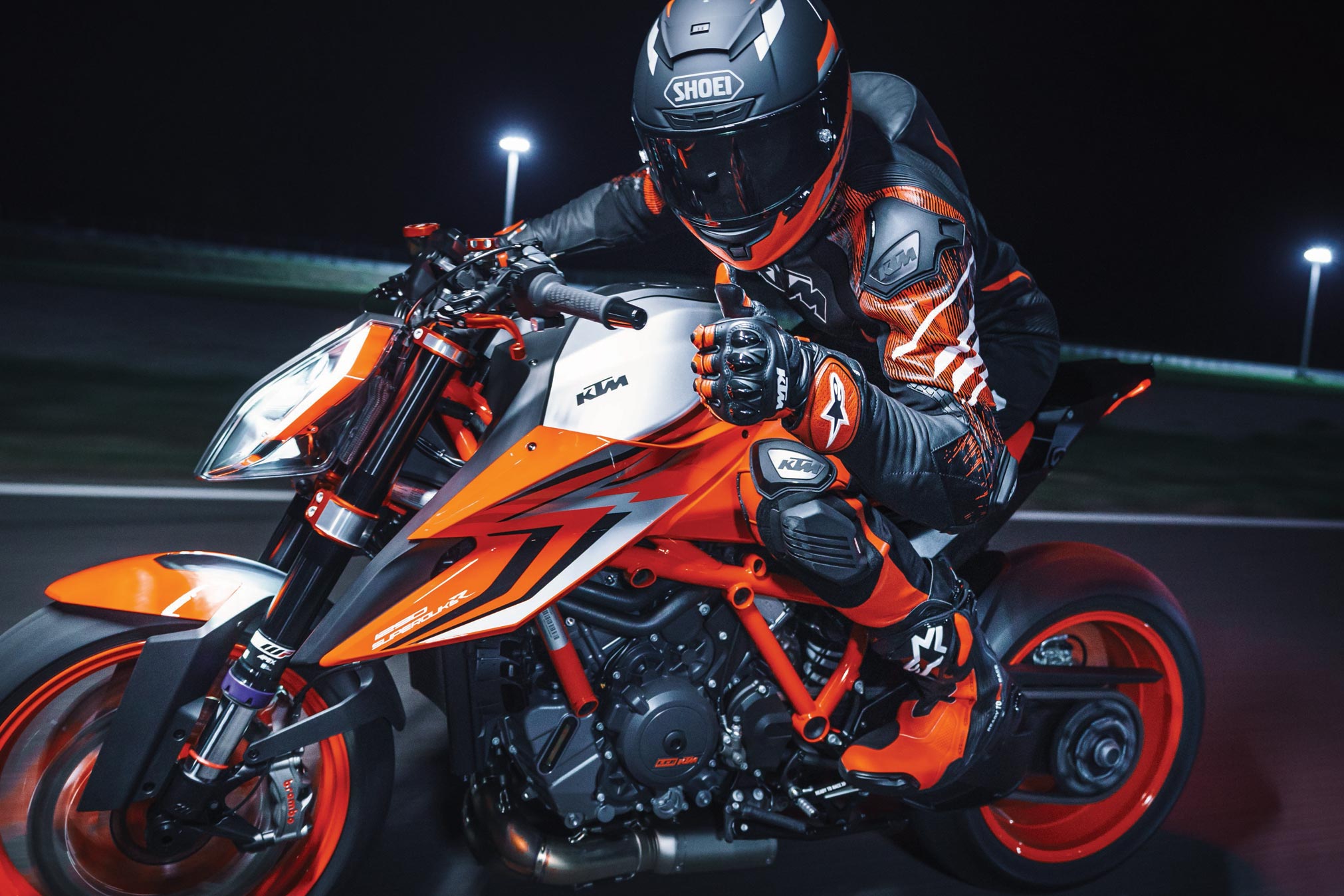 A view of the all-new 2022 KTM Super Duke R EVO