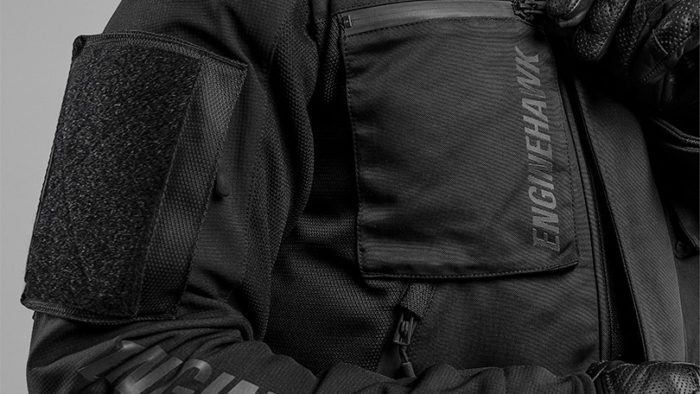 A close-up view of the Tactical Shirt and Combat Gilet (vest) from Enginehawk Motorcycle Gear (developed by Enginehawk) A close-up view of the Tactical Shirt and Combat Gilet (vest) from Enginehawk Motorcycle Gear (developed by Enginehawk)