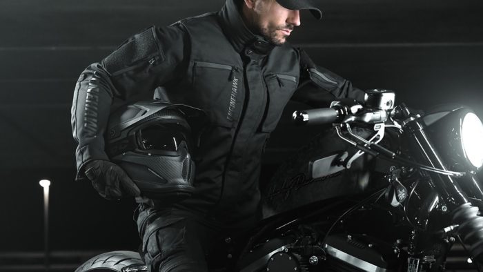 A close-up view of the Tactical Shirt and Combat Gilet (vest) from Enginehawk Motorcycle Gear (developed by Enginehawk)