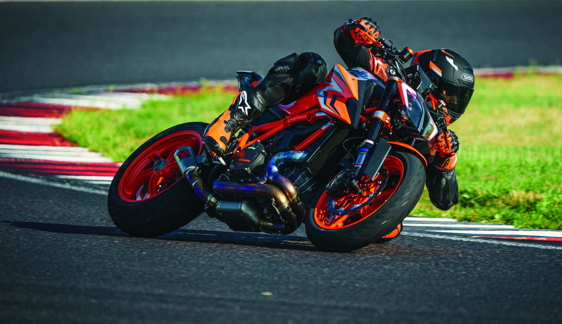 A view of the all-new 2022 KTM Super Duke R EVO