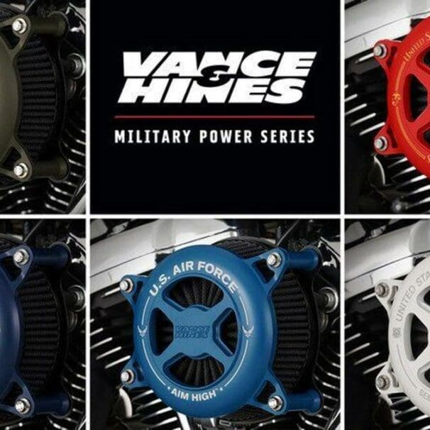 Vance & Hines Air Intakes from their VO2 Military Power Series