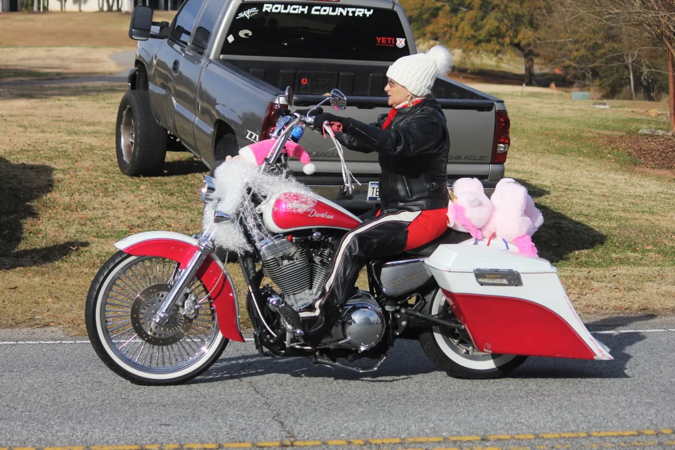 The 41st Annual Anderson Toy Parade Charity event, in which thousands of motorcyclists attended, helping hundreds of families in anticipation of this year's end-of-year holidays.