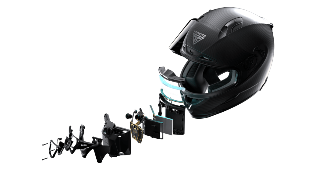 Forcite's MK1 helmet, currently sold-out, but with a new batch coming for 2022.