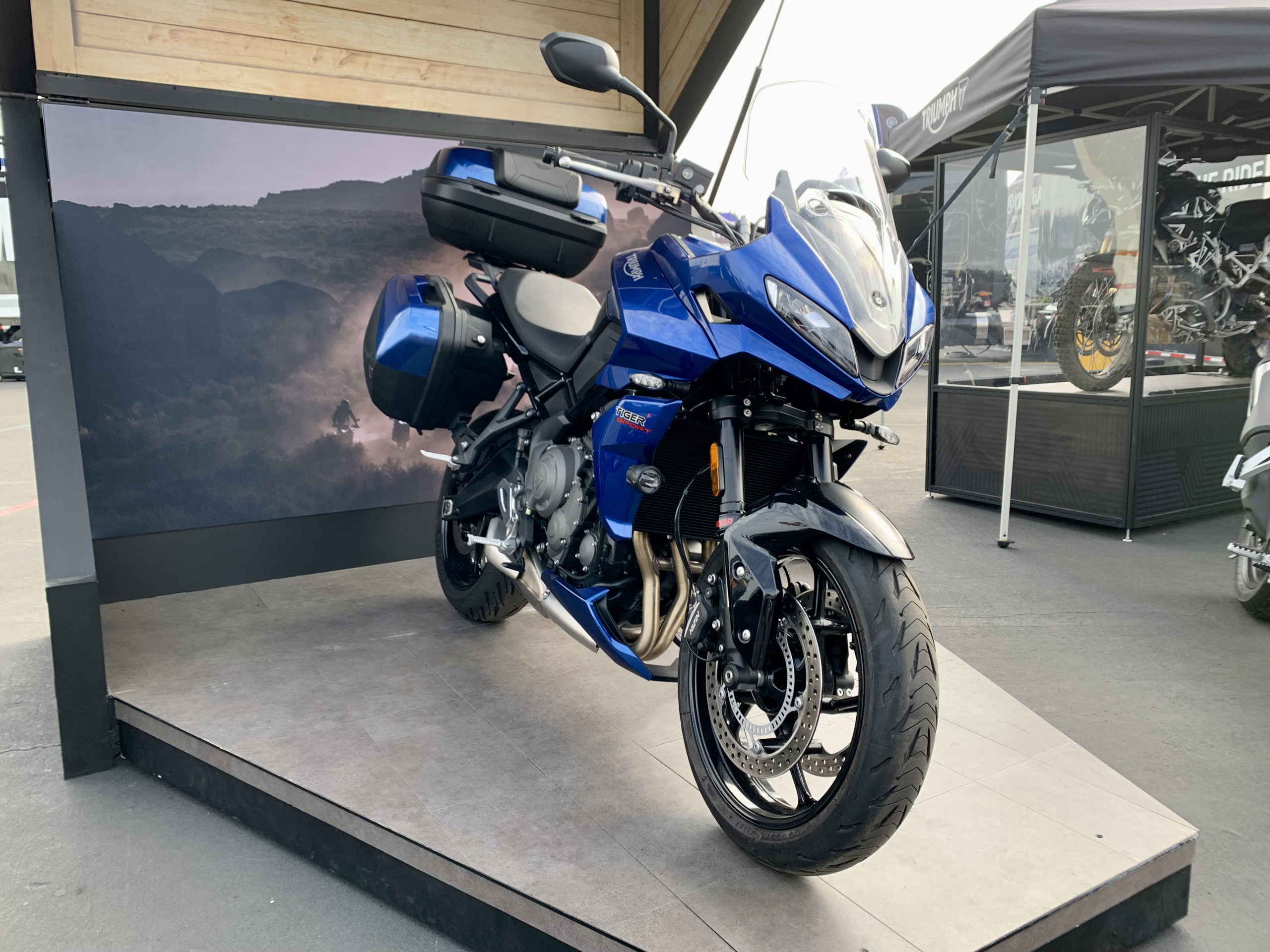 2022 Tiger Sport 660 on display at IMS Outdoors 2021