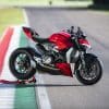 A view of the all-new 2022 Ducati Streetfighter V2, available in Ducati dealerships as of December