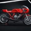 A side view of the Magni Italia - a special edition bike created by the Magni boys in commemoration of their father passing five years ago