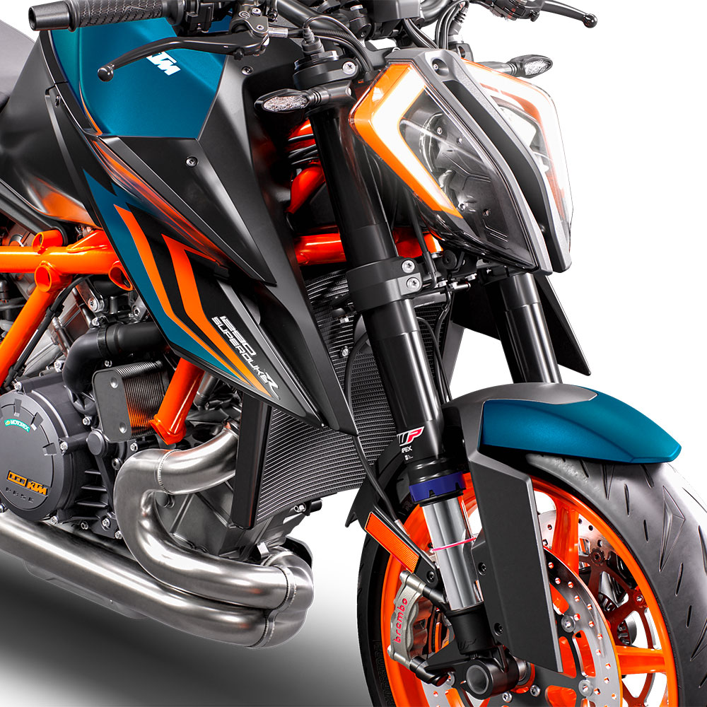 2022 KTM 1290 Super Duke R and Super Duke R EVO Feature New WP Apex SAT