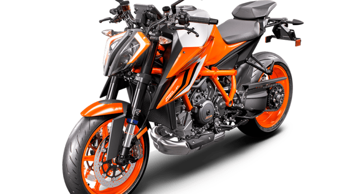 A view of the all-new 2022 KTM Super Duke R EVO