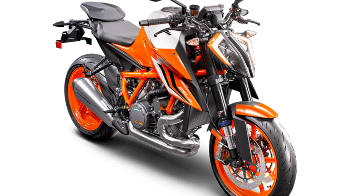 A view of the all-new 2022 KTM Super Duke R EVO