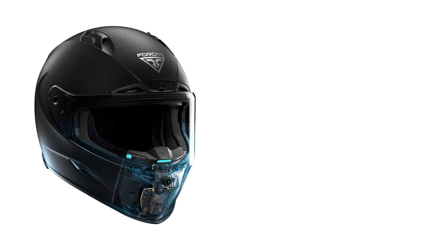 Forcite's MK1 helmet, currently sold-out, but with a new batch coming for 2022.