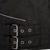 A view of the adjustable belts at the hip of the Segura Lady Kara Textile Jacket