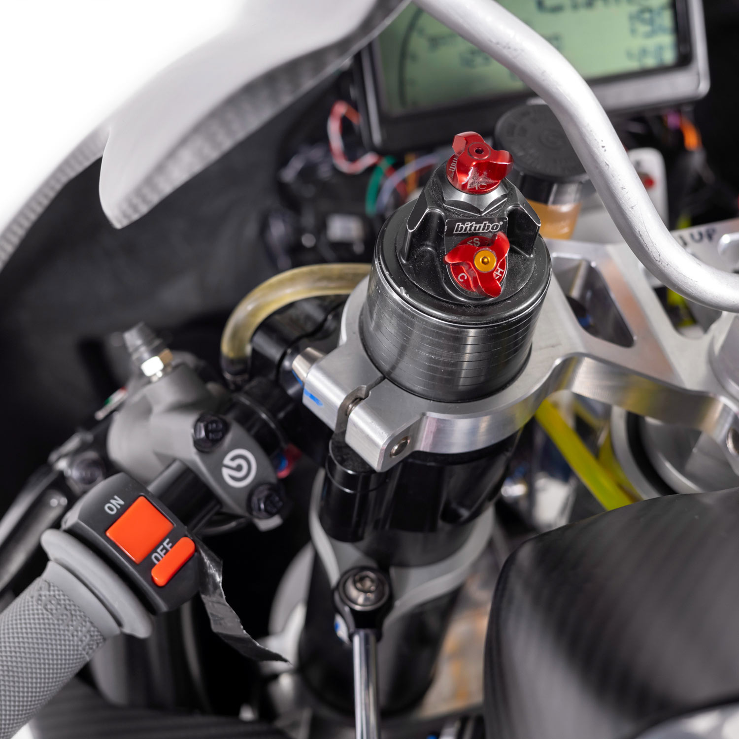 A view of the new rotary engine in the swanky CR700W: a racebikje designed painstakingly by ex-Norton mechanic and design engineer, Brian Crighton (Crighton Norton)