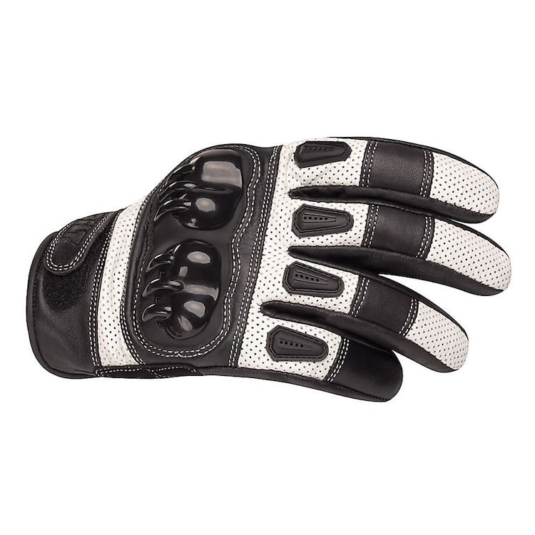 Black and white BILT Sprint Women's Gloves on white background
