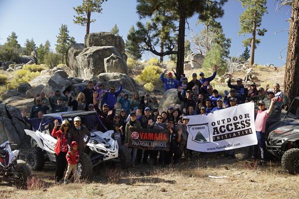 A view of the Yamaha Land Access Program via the Outdoors Initiative, where funding goes into trails created for recreational use