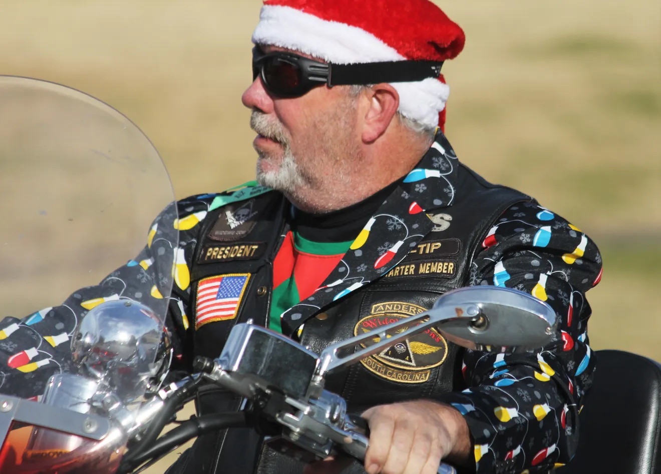 The 41st Annual Anderson Toy Parade Charity event, in which thousands of motorcyclists attended, helping hundreds of families in anticipation of this year's end-of-year holidays.