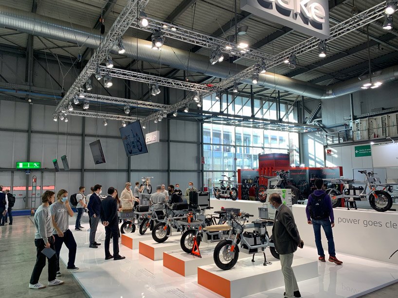 EICMA 2021: CAKE's stand featuring new :work series EICMA 2021: CAKE's stand featuring new :work series
