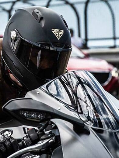 Forcite's MK1 helmet, currently sold-out, but with a new batch coming for 2022.