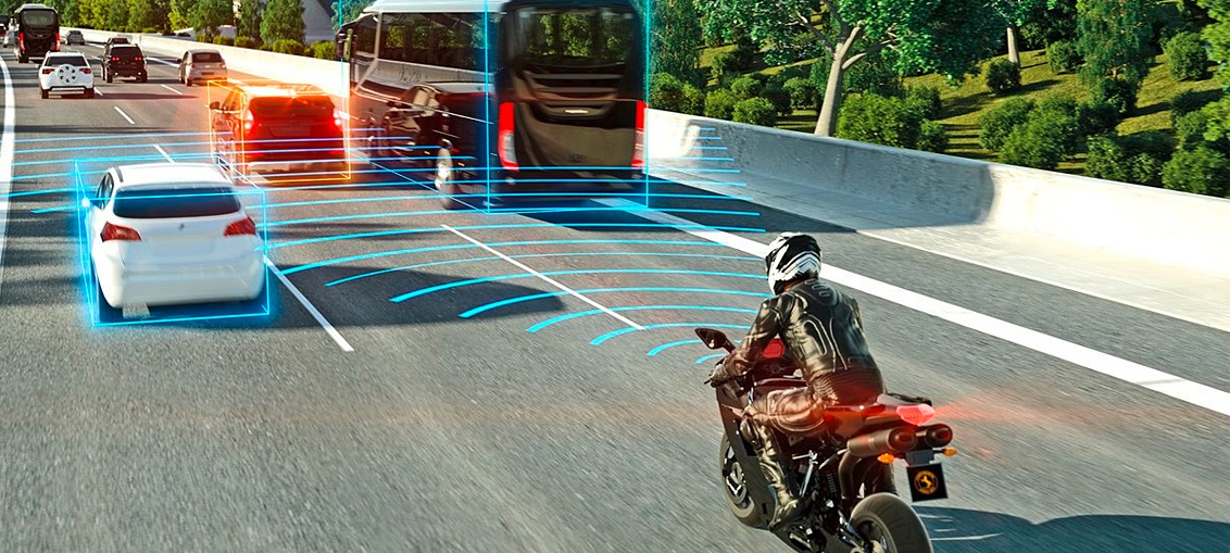 A view of the new advanced safety technology Honda plans on implementing into their cars and motorcycles.