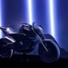 A view of the new Honda Hornet concept motorcycle, featured just recently at this year's EICMA