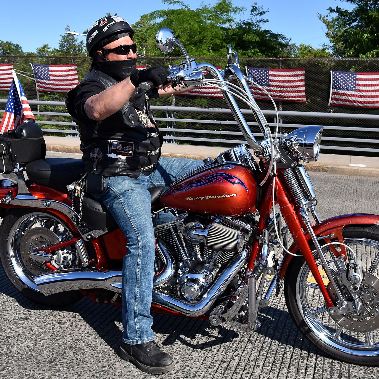 Harley-Davidson riders enjoying a cruise