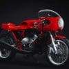 A side view of the Magni Italia - a special edition bike created by the Magni boys in commemoration of their father passing five years ago