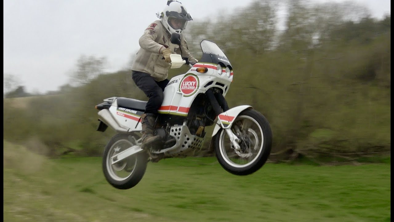 A view of the Cagiva Elefant - the adventure bike that MV Agusta will likely use as a basis for their new ADV motorcycles, to be debuted at 2021 EICMA