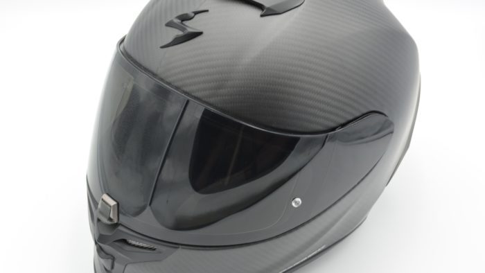 Scorpion EXO-R1 Air Carbon Helmet on white background