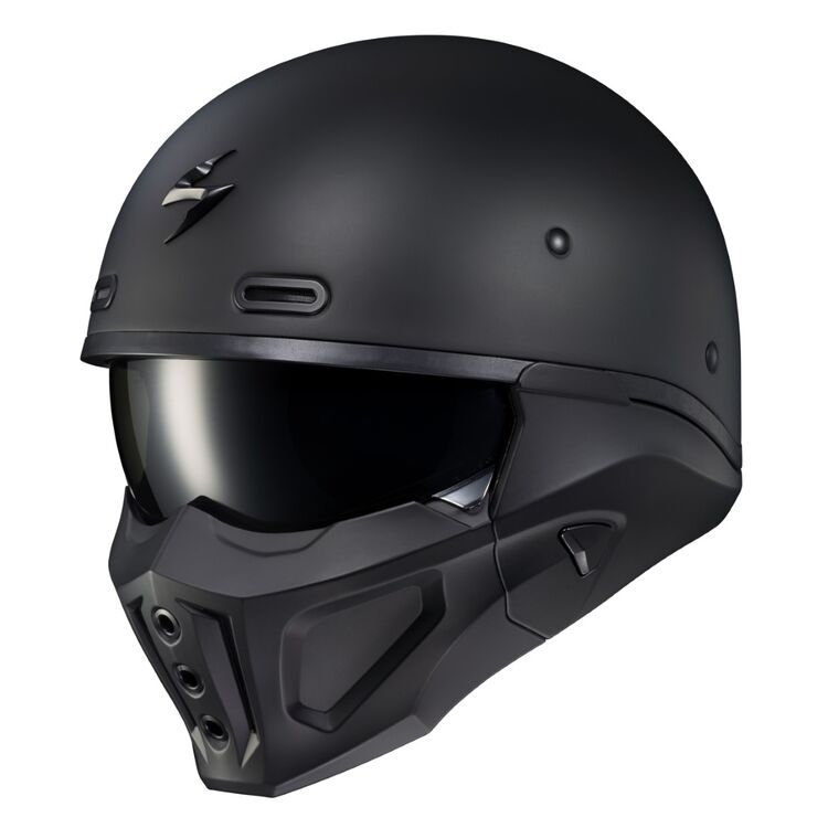Scorpion EXO Covert X Solid in Matte Black