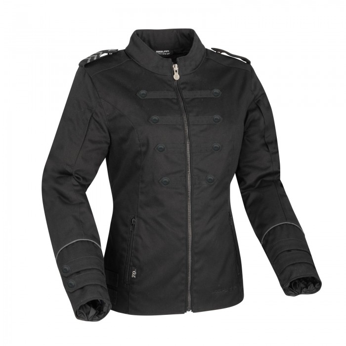 Segura Women’s Motorcycle Gear Goes Military Chic With Lady Kara Textile Jacket webBikeWorld
