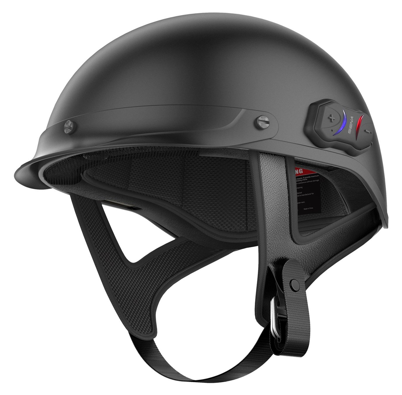 The Sena Cavalry helmet in matte black
