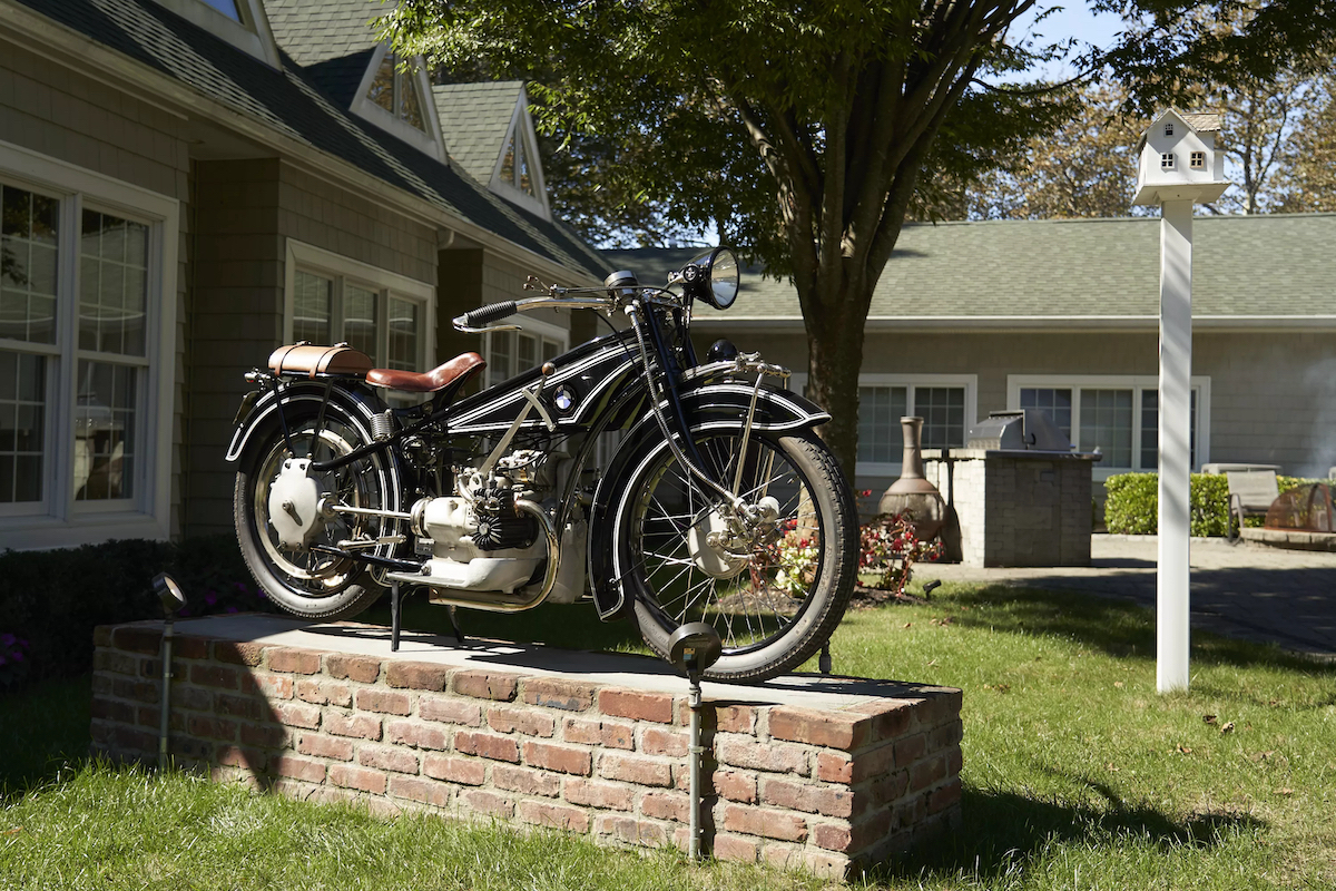 A view of the world's greatest BMW Private motorcycle collection