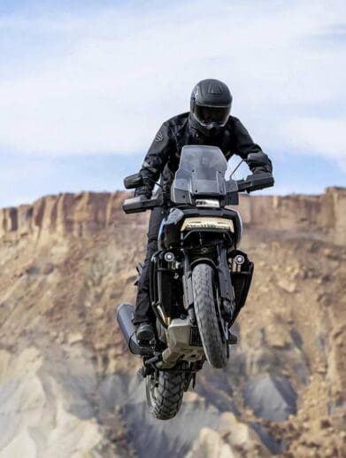 A side view of the all-new Harley-Davidson Pan America