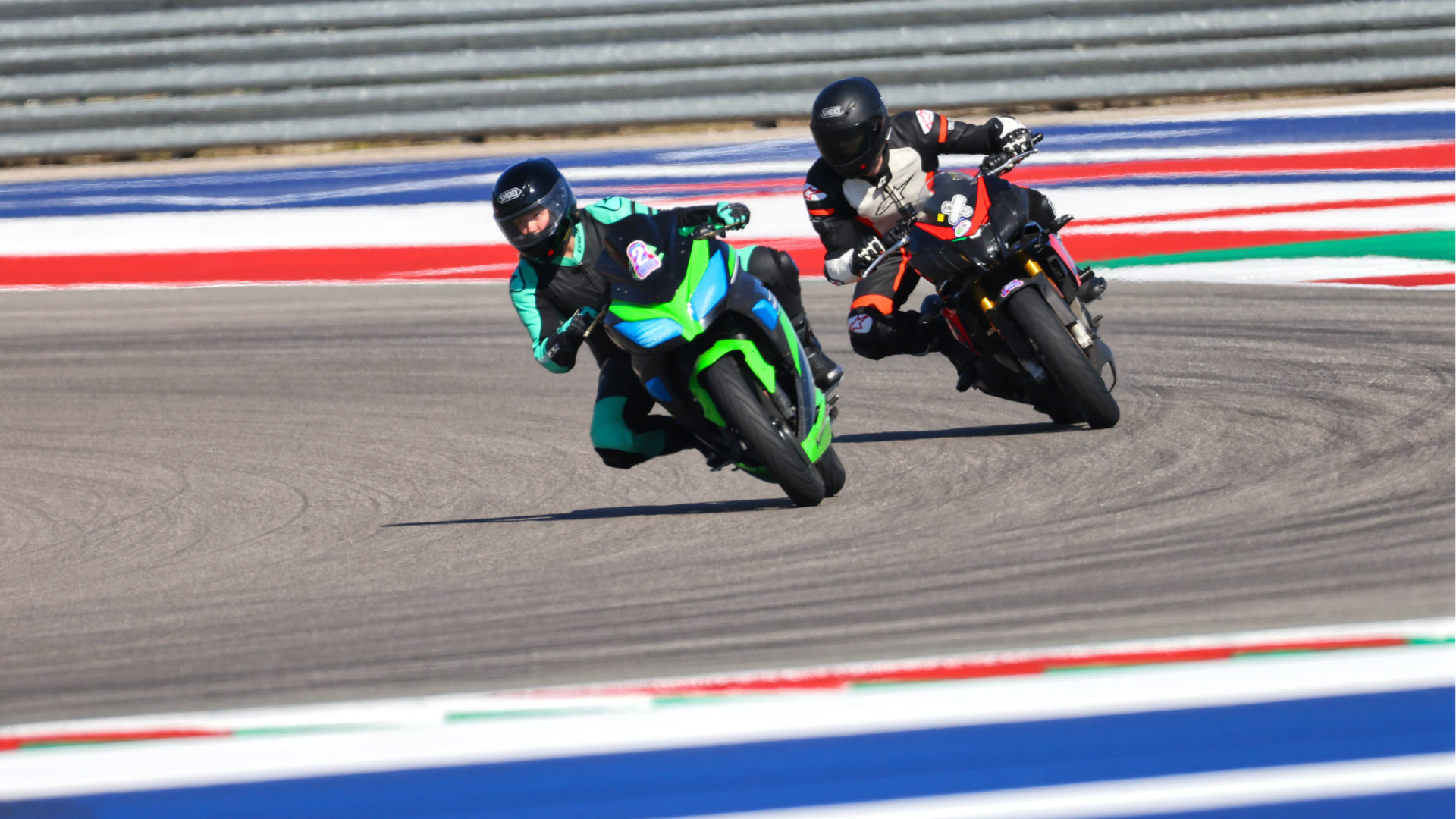 A view of the RideSmart Motorcycle School