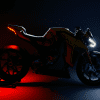 A view of the new Damon HyperFighter Colossus - complete with the black decals and bumblebee-yellow aesthetic