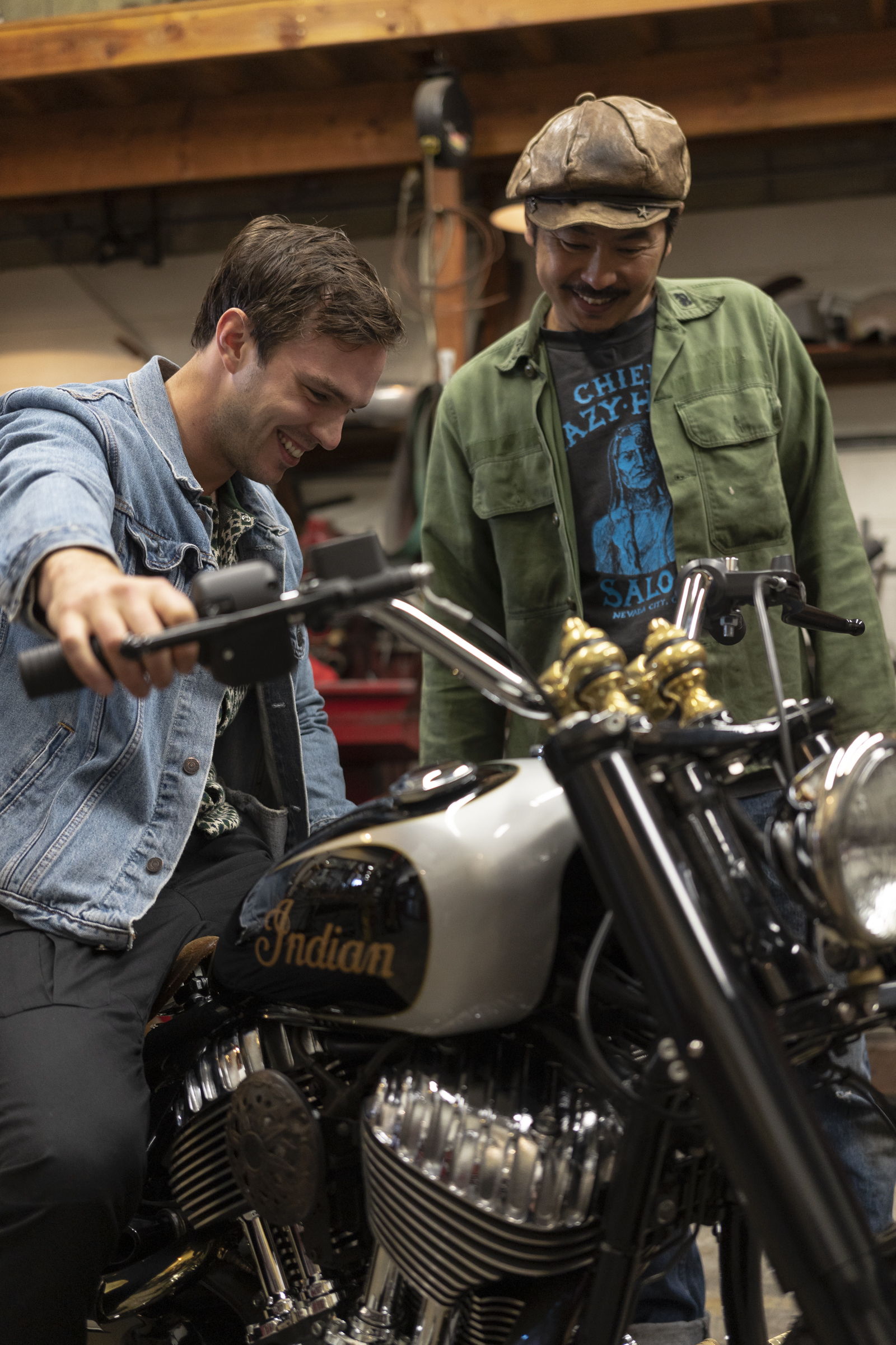 Custom Eye Candy: Gō Takamine Tricks Out Indian Bike for X