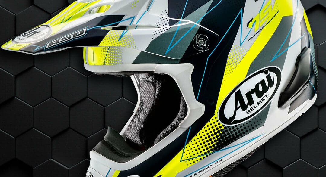 A view of the new colorways available with Arai's VX-PRO4