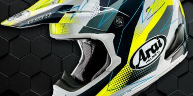 A view of the new colorways available with Arai's VX-PRO4