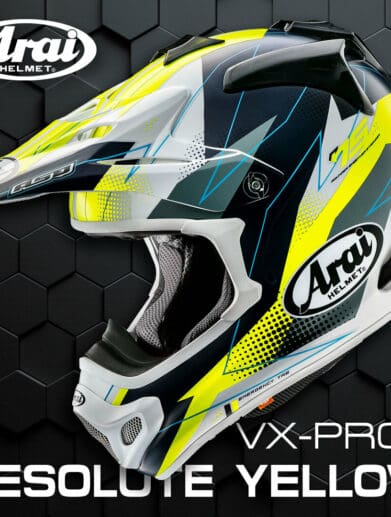 A view of the new colorways available with Arai's VX-PRO4
