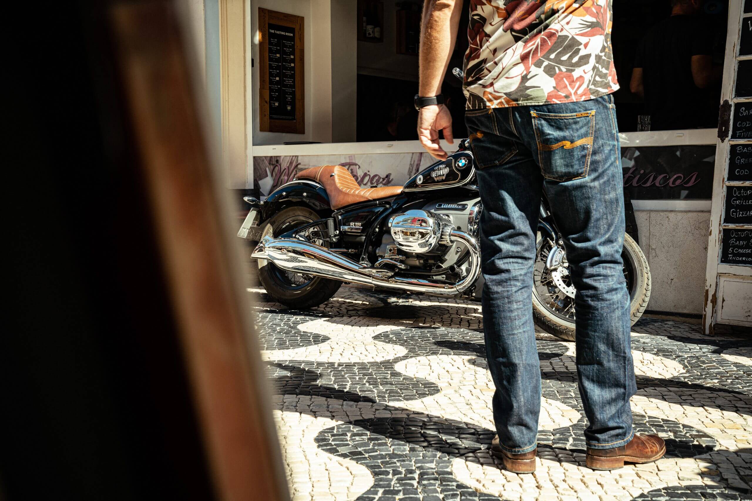 A view of the scenery and people on BMW Motorrad's "The Great Getaway" - an 8-day tour of motorcycle riding where everything is taken care of.