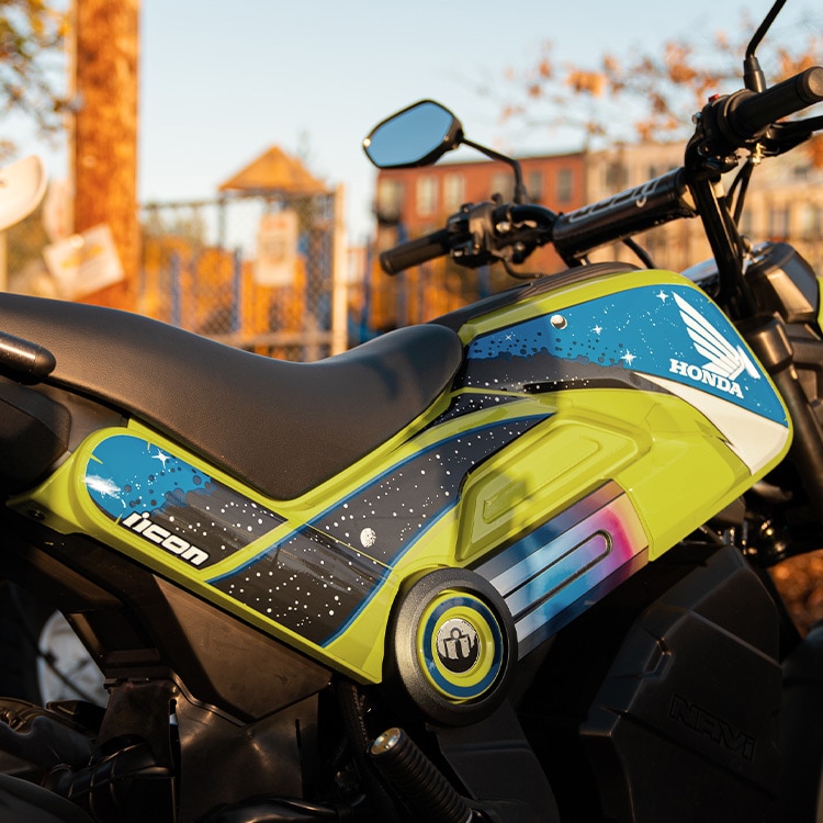 A side view of the Honda Navi, courtesy of Honda's official website