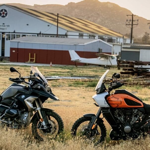 RevZilla's photo of BMW’s R 1250 GS Adventure Goes Up Against Harley-Davidson’s Pan America