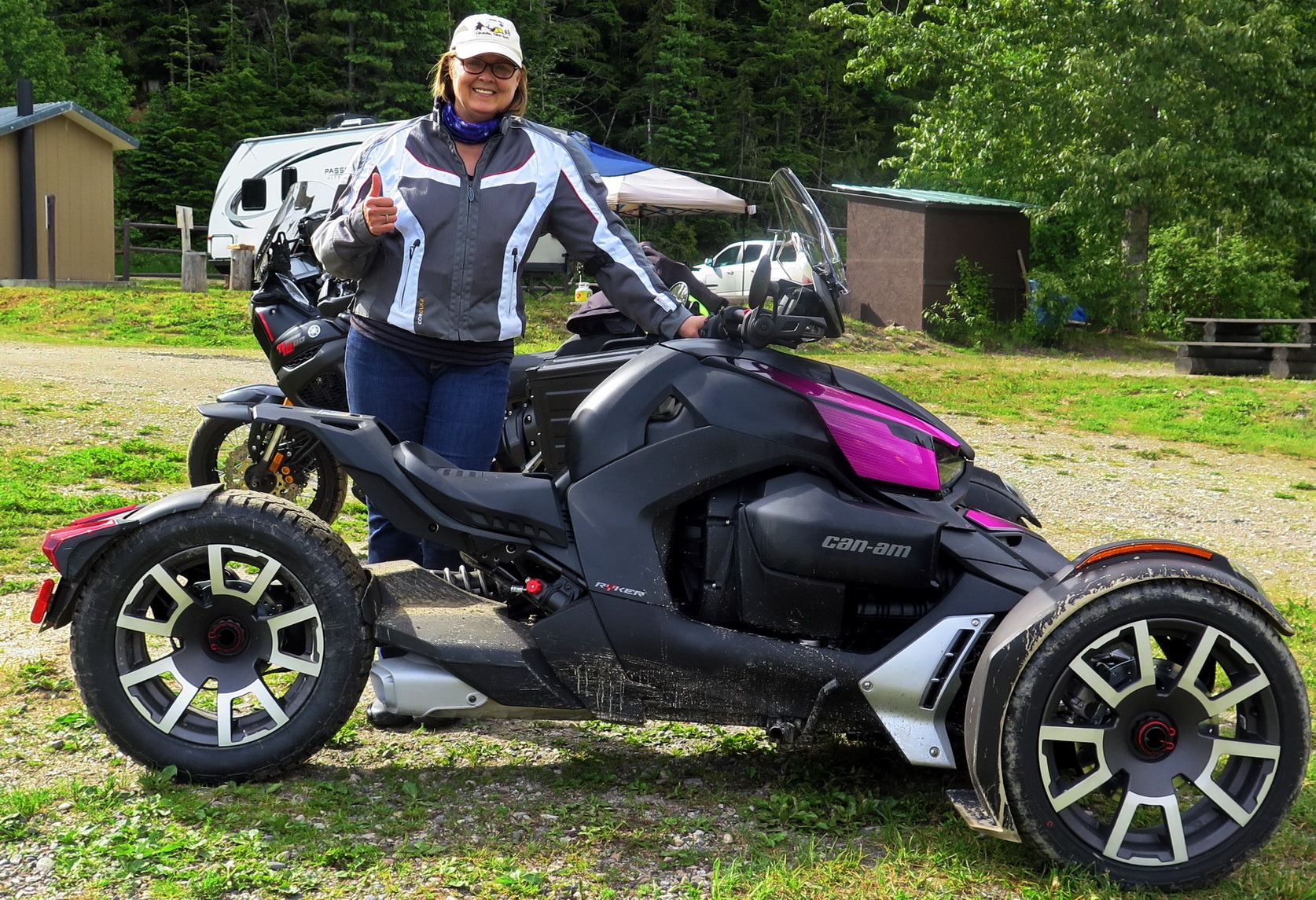 A view of the amazing work that Can Am has done for the surrounding area of North America, especially pertaining to rider, rallies, charity work and encouragement of riding for women
