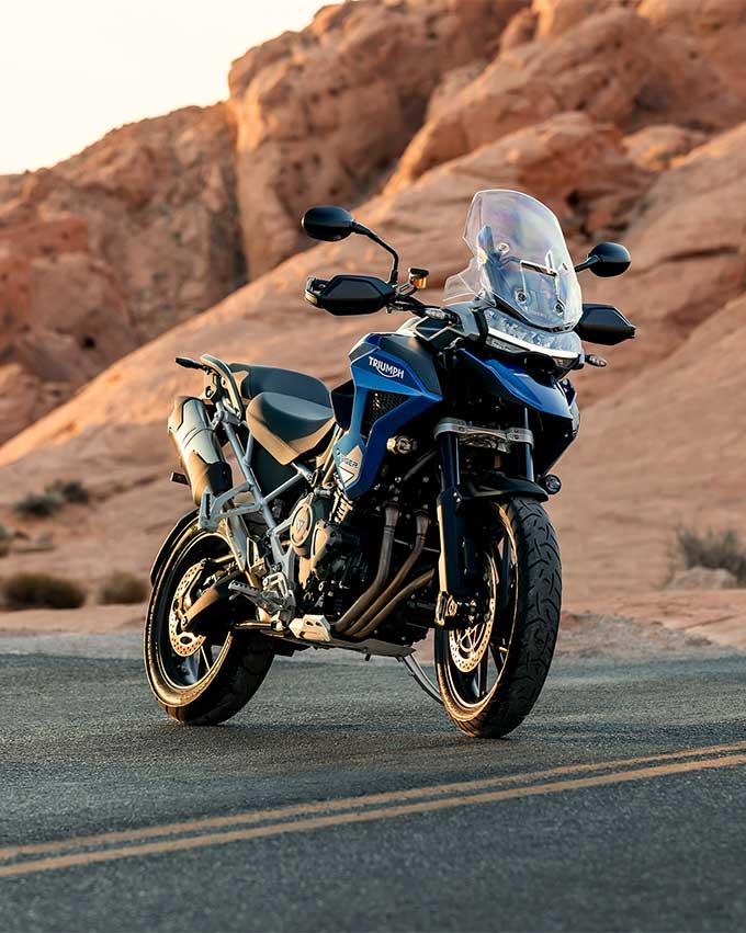 A View of the Triumph Tiger line - 2022's anticipated addition to the adventure touring segment