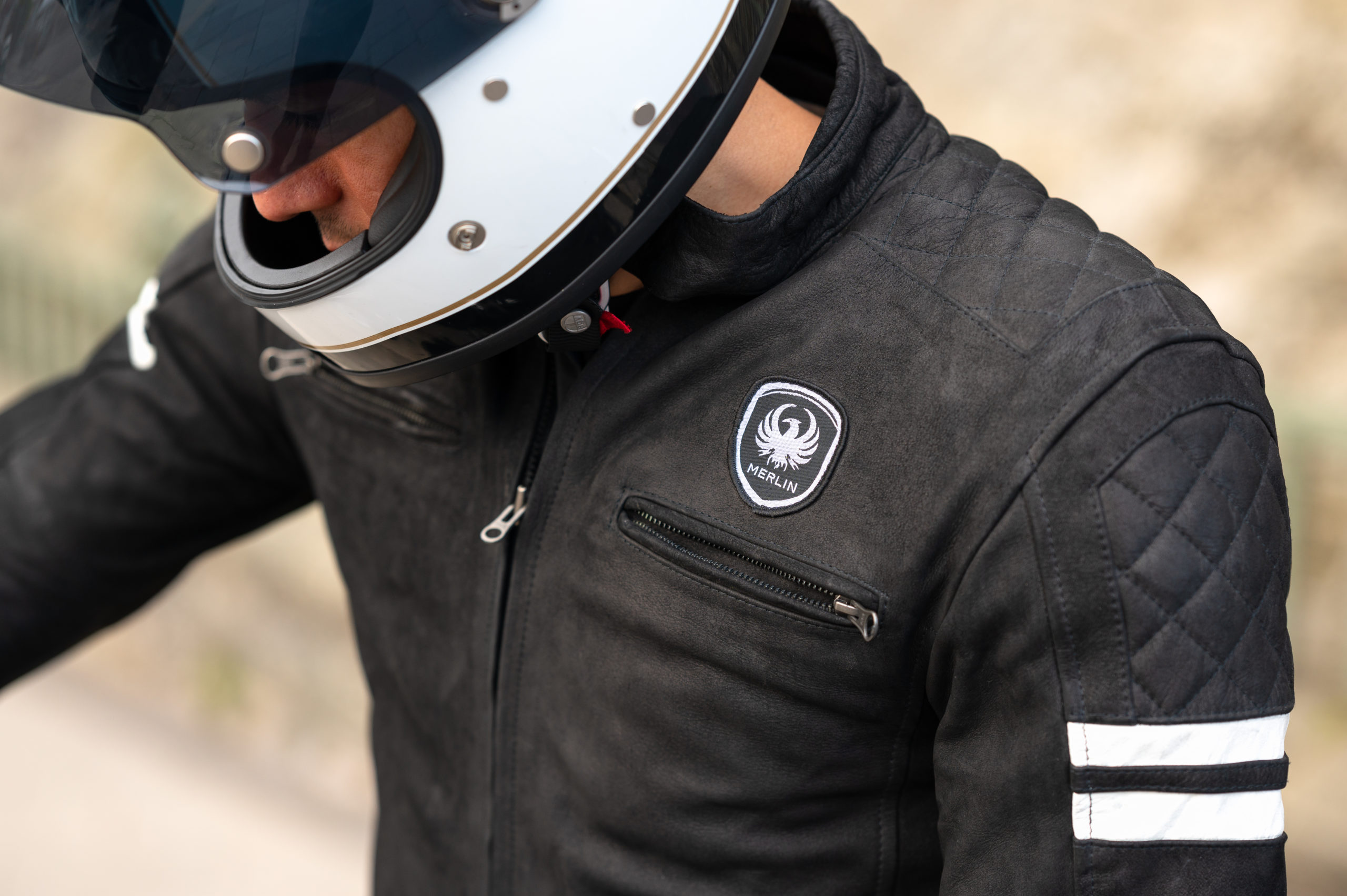 The Hixon jacket: A view of the new Merlin motorcycle jackets that complement the new BSA Gold Star motorcycle