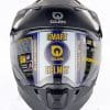 Front view of the Quin Quest Smart Helmet