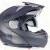 Right side view of Quin Quest Smart Helmet with visor raised