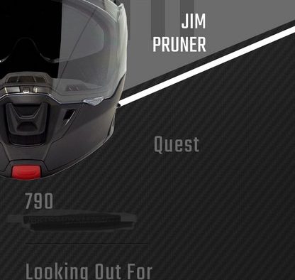 Screen shot of Quin Quest Smart Helmet phone app