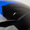 Close up of Race-R Pro GP Spoiler Lorenzo Winter Test Edition Helmet